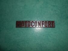 Monogramme logo motoconfort d'occasion  Corbeilles