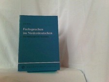 Fachsprachen niederdeutschen b gebraucht kaufen  Aarbergen
