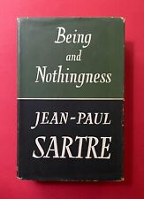 JEAN-PAUL SARTRE Being and Nothingness - 1ST EDITION 1957 - Philosophy, Ontology comprar usado  Enviando para Brazil