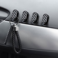 Usado, 4x Mini Ganchos Suporte de Armazenamento Painel Interior de Carro Cabide Clipe Acessórios de Carro comprar usado  Enviando para Brazil