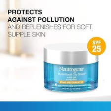 Gel de água hidratante Neutrogena Hydro Boost City Shield, FPS 25, 1,7 oz EXP 6/26 comprar usado  Enviando para Brazil