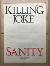 Killing joke sanity for sale  CHESTERFIELD