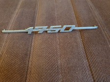 Emblema original Alfa Romeo 1750 cromado – Giulia Berlina Spider GTV vintage comprar usado  Enviando para Brazil
