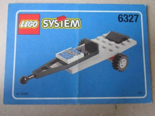 Lego  System 6327 Anhänger, Trailer Bauanleitung Instruction, usado comprar usado  Enviando para Brazil