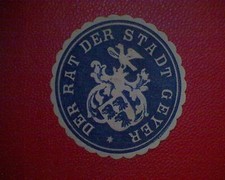 Siegelmarke rat stadt gebraucht kaufen  Deutschland