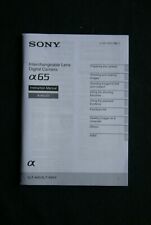 Sony alpha a65 for sale  BRISTOL