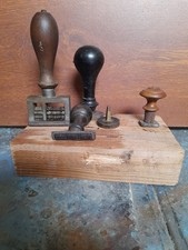 Vecchi timbri ferroviari usato  Genova