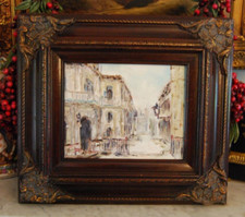 Framed original oil for sale  Miami