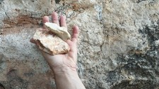 Orıgınal Relíquia rocha Gólgota Calvário Cruz Crucificação Sítio Jerusalém comprar usado  Enviando para Brazil