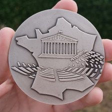 Médaille bronze argenté d'occasion  Plémet