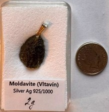 Genuine moldavite tektite for sale  BOLTON