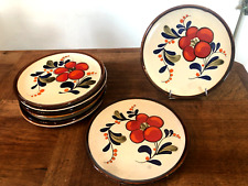 Assiettes décor fleurs d'occasion  Châtillon-sur-Loire