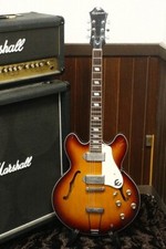 Usado, Raro Epiphone Anos 80 CASSINO FEITO NO JAPÃO Etiqueta Laranja Vintage SB com HC Fabricado no Japão comprar usado  Enviando para Brazil