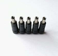 Conector adaptador conector conector 5x alimentação CC 5,5mm x 2,1mm macho para 3,5mm x 1,35mm fêmea comprar usado  Enviando para Brazil