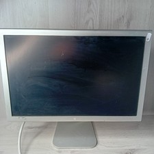 APPLE CINEMA DISPLAY 20 INCH A1081 WITH STAND - RARE RETRO - SPARES OR REPAIRS, usado comprar usado  Enviando para Brazil