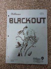 Williams blackout pinball for sale  Evergreen