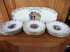 Assiettes choucroute porcelain d'occasion  Chaumont