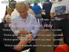 Giacomo agostini signed for sale  UK