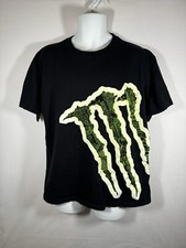 Camiseta masculina Monster Energy Unleash The Beast Skate BMX corrida de motocicleta tamanho G comprar usado  Enviando para Brazil