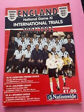 England national game for sale  CHULMLEIGH