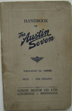 Austin seven original for sale  BATLEY