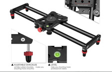 Câmera Zecti deslizante 16 "/40 cm ajustável fibra de carbono câmera Dolly Track Slider comprar usado  Enviando para Brazil