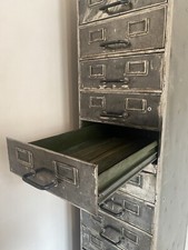 Vintage drawer industrial for sale  LONDON