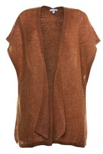 Gilet poncho marron d'occasion  Formerie