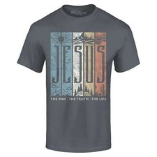 Jesús El Camino. La verdad. La vida. Camiseta Camisa Cristiana segunda mano  Embacar hacia Mexico