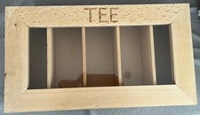 Teebeutelbox holz gebraucht kaufen  Korschenbroich