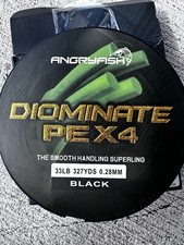 Usado, Linha de pesca trançada ANGRYFISH Diominate PE 4 e 8 fios – resistente à abrasão  comprar usado  Enviando para Brazil