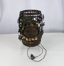 Metal lighted wine for sale  Hopedale