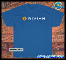 Usado, Nova Camiseta Masculina RIVIAN Veículos Elétricos Carros Logotipo Engraçado Americano Tamanho P-5XL comprar usado  Enviando para Brazil