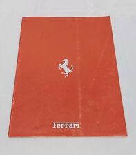 Brochure depliànt ferrari usato  Palermo