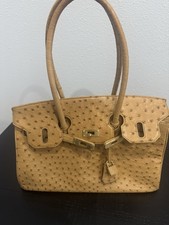 Ostrich embossed leather for sale  Edinburg