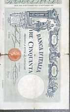 Banconota lire barbetti usato  Mondragone