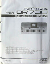 Teclado Yamaha PSR-OR700 original diagrama de circuito geral/folhas de esquemas. comprar usado  Enviando para Brazil