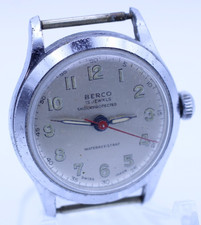 BERCO 15j RELÓGIO DE PULSO MILITAR SUÍÇO 32mm 16mm LUG BADER HAFNER PARA REPARO (AS15) comprar usado  Enviando para Brazil