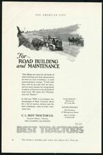 Usado, 1924 Melhor trator estrada fazendo foto vintage anúncio impresso comercial 1 comprar usado  Enviando para Brazil