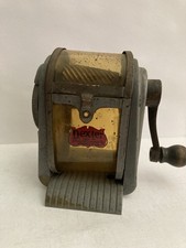 VINTAGE DEXTER APONTADOR DE LÁPIS ESTILO MESA, CAIXA DE BALANÇO DE CELULÓIDE 6 FUROS CHICAGO comprar usado  Enviando para Brazil