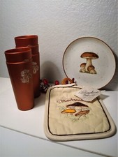 Mushroom motif gold for sale  Denton