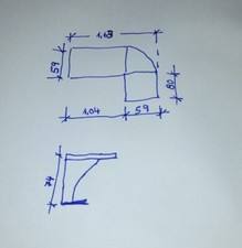 Schreibtisch glas metall gebraucht kaufen  Buxtehude