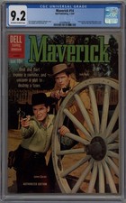 MAVERICK #14 CGC 9.2 OFF-WHITE TO WHITE PGS DELL PUBLISHING 1961, usado comprar usado  Enviando para Brazil