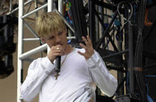 Backstreet Boys ao vivo no palco em Party in the Park 2000Hyde ParkLon- Foto antiga 2, usado comprar usado  Enviando para Brazil