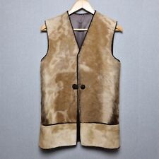 Springbok hide waistcoat for sale  FELIXSTOWE