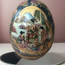 Satsuma hand painted for sale  Pepperell