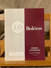 Boléros recueil piano d'occasion  Rennes