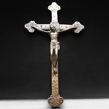 Antico crocifisso croce usato  Asti