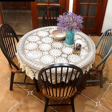 Handcrafted round cotton for sale  Burlington