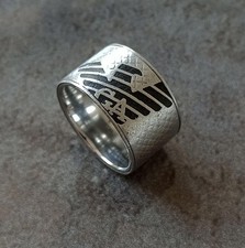 Emporio armani ring for sale  HULL